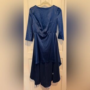 Simple Blue Satin Garment